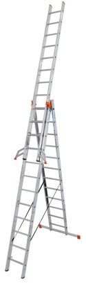 DRABINA ALUMINIOWA 3-ELEMENTOWA TRIBILO 3*12 SZCZEBLI KRAUSE