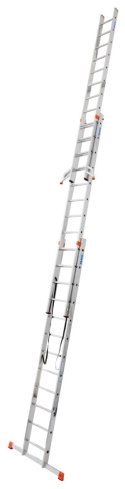 DRABINA ALUMINIOWA 3-ELEMENTOWA TRIBILO 3*12 SZCZEBLI KRAUSE