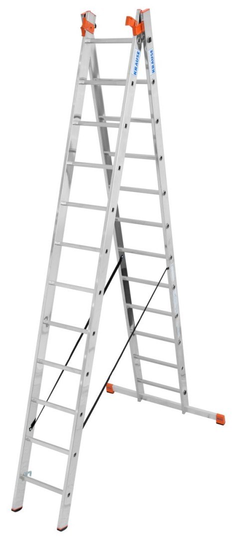 DRABINA ALUMINIOWA 3-ELEMENTOWA TRIBILO 3*12 SZCZEBLI KRAUSE DRABINA ALUMINIOWA 3-ELEMENTOWA TRIBILO 3*12 SZCZEBLI KRAUSE