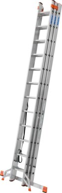 DRABINA ALUMINIOWA 3-ELEMENTOWA TRIBILO 3*12 SZCZEBLI KRAUSE
