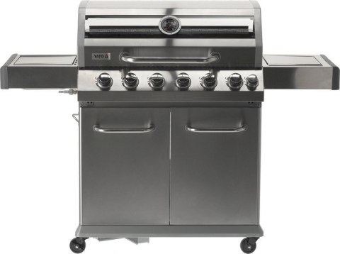 GRILL GAZOWY 6+1 STAL NIERDZEWNA 20.5KW, Z SZYBĄ YATO GRILL GAZOWY 6+1 STAL NIERDZEWNA 20.5KW, Z SZYBĄ YATO