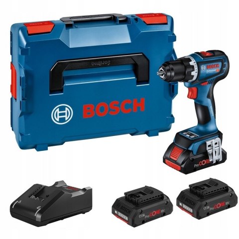 WIERTARKO-WKRĘTARKA AKUMULATOROWA UDAROWA GSB18V-90C 3*4.0AH BOSCH WIERTARKO-WKRĘTARKA AKUMULATOROWA UDAROWA GSB18V-90C 3*4.0AH BOSCH