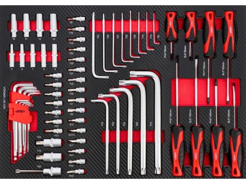 ZESTAW NARZĘDZIOWY 4 MODUŁY 217 EL. AIRPRESS ZESTAW NARZĘDZIOWY 4 MODUŁY 217 EL. AIRPRESS