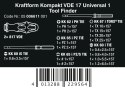 ZESTAW WKRĘTAKÓW KRAFTFORM KOMPAKT VDE 17 UNIVERSAL 1, 17CZ. WERA