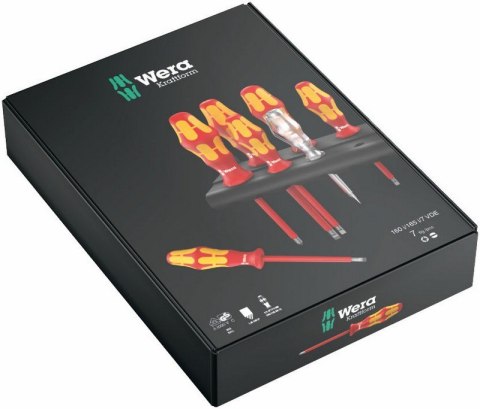 ZESTAW WKRĘTAKÓW KRAFTFORM SERIA 100+TESTER FAZY+WIESZ. WERA ZESTAW WKRĘTAKÓW KRAFTFORM SERIA 100+TESTER FAZY+WIESZ. WERA