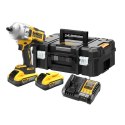 AKUMULATOROWY KLUCZ UDAROWY 1/2' XR 18V 2*5.0AH TSTAK DEWALT