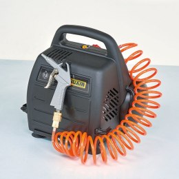 KOMPRESOR BEZOLEJOWY 6L 8 BAR 1,5KM NUAIR | Wydajność 180L/min, Zasilanie 230V, Wydajność na ssaniu 222L/min