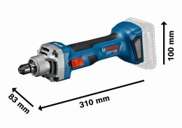 SZLIFIERKA PROSTA AKUMULATOROWA GGS 18V-20 0*AH BOSCH