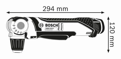 WIERTARKA AKUMULATOROWA KĄTOWA GWB 12V-10 0*AH L-BOXX BOSCH WIERTARKA AKUMULATOROWA KĄTOWA GWB 12V-10 0*AH L-BOXX BOSCH