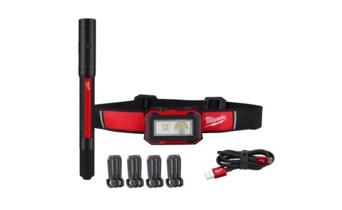 ZESTAW LATAREK AKUMULATOROWYCH IR HL450PL250 MILWAUKEE ZESTAW LATAREK AKUMULATOROWYCH IR HL450PL250 MILWAUKEE