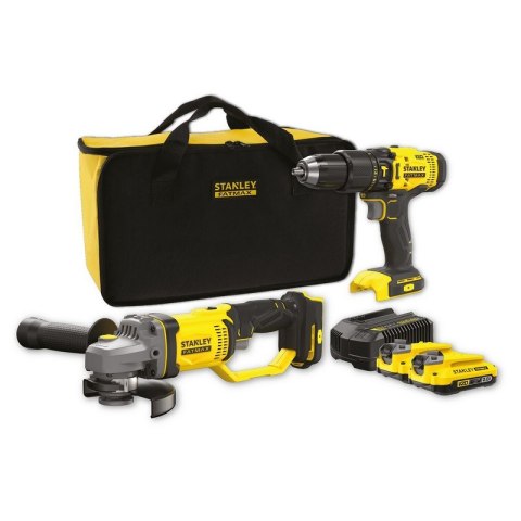 ZESTAW SFMCD700 + SFMCG400 18V V20 2*2.0AH STANLEY ZESTAW SFMCD700 + SFMCG400 18V V20 2*2.0AH STANLEY