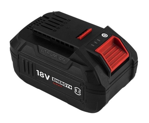 GRAPHITE | AKUMULATOR ENERGY+ 18V 8.0AH BOOST UP | MOCNY, WYDAJNY, KOMPAKTOWY GRAPHITE | AKUMULATOR ENERGY+ 18V 8.0AH BOOST UP | MOCNY, WYDAJNY, KOMPAKTOWY