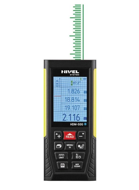 DALMIERZ LASEROWY NIVEL HDM-50G 50M – PRECYZYJNY DALMIERZ LASEROWY NIVEL HDM-50G 50M – PRECYZYJNY