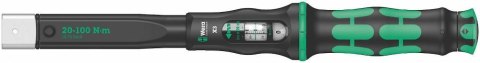 KLUCZ DYNAMOMETRYCZNY CLICK-TORQUE X 3 DO KOŃC.WTYK.20-100NM WERA