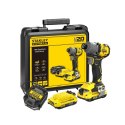 KLUCZ UDAROWY AKUMULATOROWY V20 2*2.0AH STANLEY