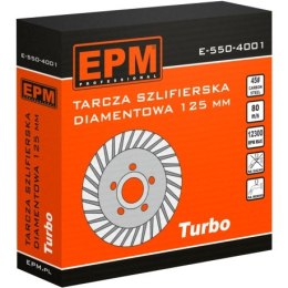 KPL. 5 SZTUK TARCZA DIAMENTOWA SZLIFIERSKA TURBO 125MM UN