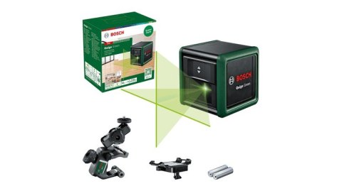 LASER KRZYŻOWY SAMOPOZIOMUJĄCY QUIGO GREEN BOSCH LASER KRZYŻOWY SAMOPOZIOMUJĄCY QUIGO GREEN BOSCH