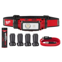 LATARKA CZOŁOWA AKUMULATOROWA L4HL2-301 USB MILWAUKEE