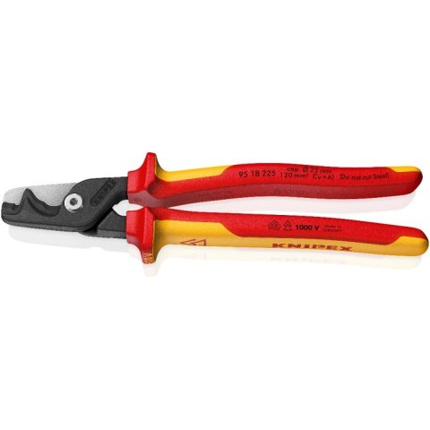 NOŻYCE DO KABLI ZE STOPNIOWANYMI KRAWĘDZIAMI TNĄCYMI KNIPEX NOŻYCE DO KABLI ZE STOPNIOWANYMI KRAWĘDZIAMI TNĄCYMI KNIPEX