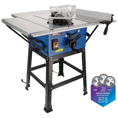 PILARKA DO DREWNA 2000W 254MM + TARCZE3 DEDRA PILARKA DO DREWNA 2000W 254MM + TARCZE3 DEDRA