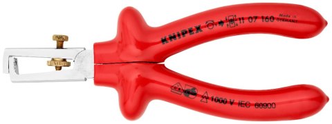 SZCZYPCE DO ŚCIĄGANIA IZOLACJI 1000V 160MM Z ZAWIESZKĄ KNIPEX SZCZYPCE DO ŚCIĄGANIA IZOLACJI 1000V 160MM Z ZAWIESZKĄ KNIPEX