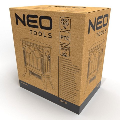 TERMOWENTYLATOR CERAMICZNY 800W/1500W NEO TERMOWENTYLATOR CERAMICZNY 800W/1500W NEO