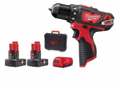 WIERTARKO-WKRĘTARKA AKUMULATOROWA M12BDD-402C 2*4.0AH MILWAUKEE WIERTARKO-WKRĘTARKA AKUMULATOROWA M12BDD-402C 2*4.0AH MILWAUKEE
