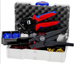 ZESTAW DO ZAGNIATANIA TULEJEK 10 CZĘŚCI KNIPEX