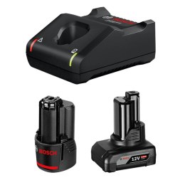 ZESTAW STARTOWY GBA 12V 4.0AH + 2.0AH + ŁADOWARKA GAL 12V-40 BOSCH – WYDAJNOŚĆ I KOMPAKTOWOŚĆ