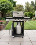 GRILL GAZOWY 3+1 STAL NIERDZEWNA 9,3KW BLAUPUNKT