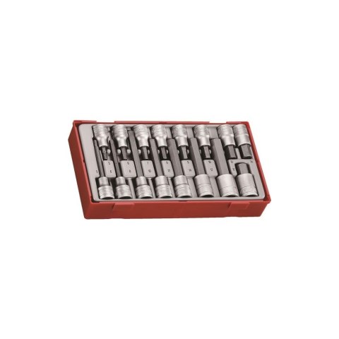 KOMPLET NASADEK TRZPIENIOWYCH 6-KĄTNYCH 16SZT TENG TOOLS KOMPLET NASADEK TRZPIENIOWYCH 6-KĄTNYCH 16SZT TENG TOOLS