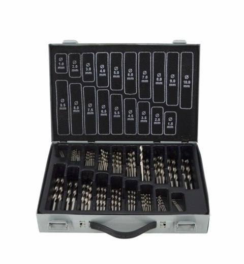 KOMPLET WIERTEŁ DO METALU HSS 1.5-10MM 100 SZTUK IRWIN