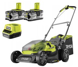 KOSIARKA AKUMULATOROWA RYOBI 18V 37CM 2x4.0AH + ŁADOWARKA ONE+