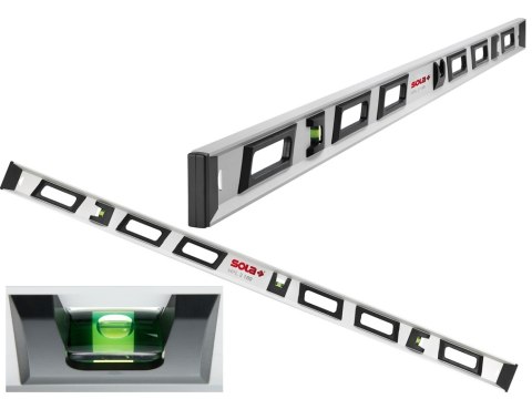 POZIOMICA WSKAŹNIK POZIOMU I 2*PIONU HPL 3 180CM SOLA POZIOMICA WSKAŹNIK POZIOMU I 2*PIONU HPL 3 180CM SOLA