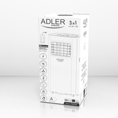 KLIMATYZATOR PRZENOŚNY AD 7924 ADLER KLIMATYZATOR PRZENOŚNY AD 7924 ADLER