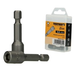 KOŃCÓWKA MAGNETYCZNA SZEŚCIOKĄTNA 10*50MM OP-2SZT UN