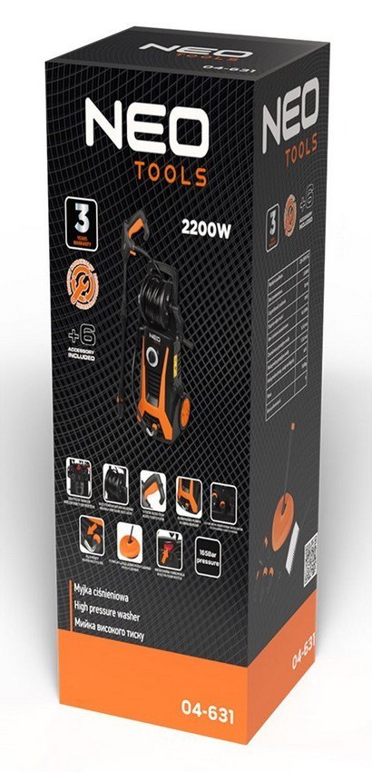 MYJKA CIŚNIENIOWA 2200W NEO MYJKA CIŚNIENIOWA 2200W NEO