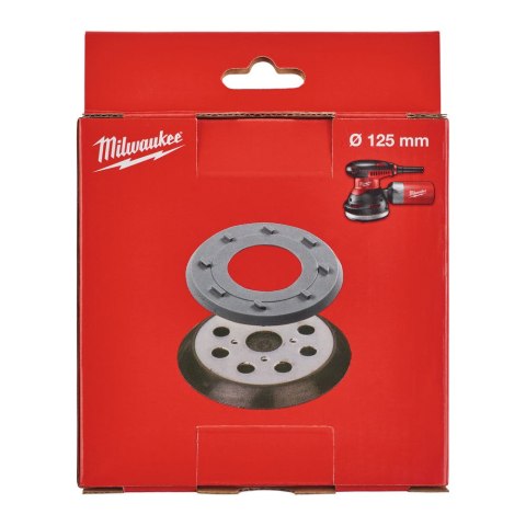 PŁYTA PODSTAWY 125MM 8 OTWORÓW DO ROS125E MILWAUKEE PŁYTA PODSTAWY 125MM 8 OTWORÓW DO ROS125E MILWAUKEE
