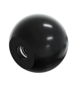 UCHWYT BAKELITOWY 'KULA' CZARNY M8*32MM DIN319C UN