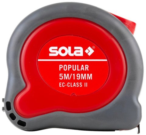 MIARA STALOWA ZWIJANA POPULAR 19MM 5M SOLA MIARA STALOWA ZWIJANA POPULAR 19MM 5M SOLA