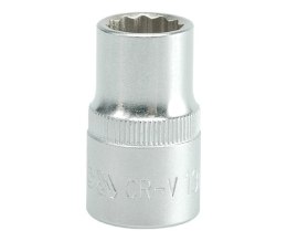 NASADKA KRÓTKA 12-KĄTNA CHROMOWANA 1/2'' 17MM YATO