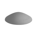 ODBOJNIK DRZWIOWY PLASTIKOWY FI 50MM , H 12MM BRĄZOWY HSI