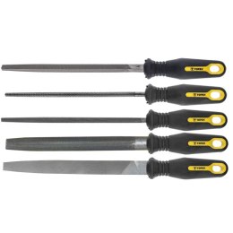 PILNIKI DO METALU KOMPLET 5-SZTUKOWY 200MM TOPEX