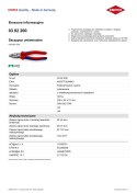 SZCZYPCE UNIWERSALNE PVC 200MM KNIPEX