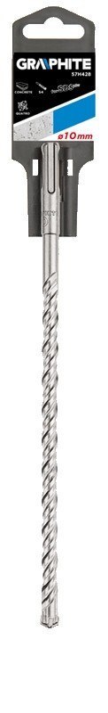 WIERTŁO DO BETONU SDS+ QUATRO 10*260MM GRAPHITE WIERTŁO DO BETONU SDS+ QUATRO 10*260MM GRAPHITE