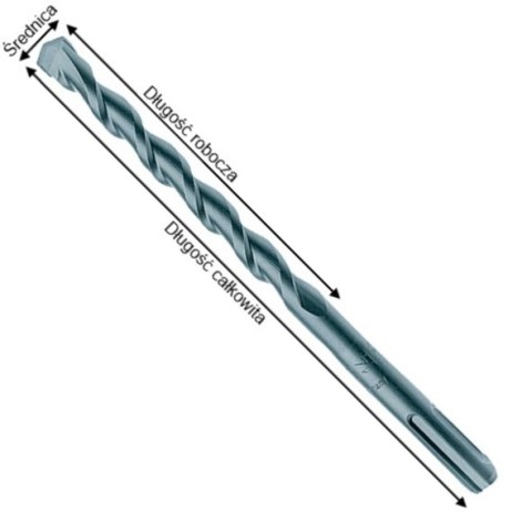 WIERTŁO SDS-PLUS 6*210MM MAKITA WIERTŁO SDS-PLUS 6*210MM MAKITA
