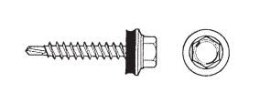 WKRĘT SAMOWIERTNY 4.8*50MM RAL 9010 UN