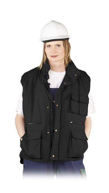 BEZRĘKAWNIK OCIEPLANY KORMORAN CZARNY ROZMIAR XXXL UN BEZRĘKAWNIK OCIEPLANY KORMORAN CZARNY ROZMIAR XXXL UN