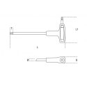KLUCZ TRZPIENIOWY KĄTOWY 3.5MM BETA