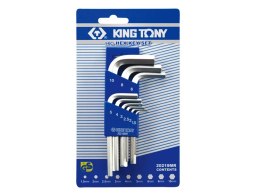 KOMPLET IMBUSÓW HEX 9 SZTUK 1.5-10MM KING TONY